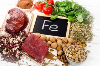 В каких продуктах содержится железо / Ferrum (Fe)